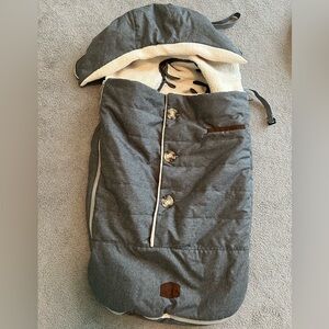 JJ Cole Bundle Me Winter Toddler Car Seat Cover and Bunting Bag